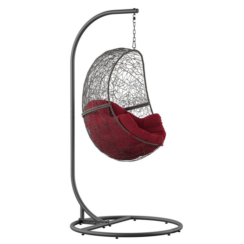 Mercury Row Valletta Swing Chair with Stand & Reviews | Wayfair